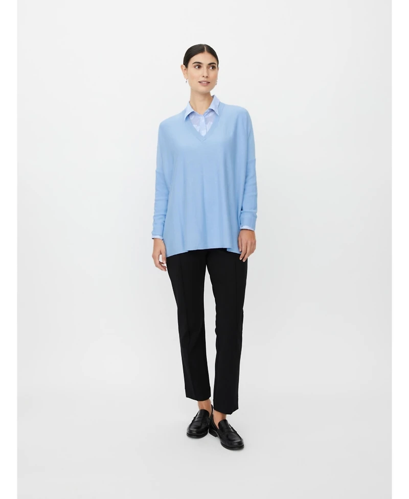 Masai Copenhagen Women's MaFronia V-Neck Relaxed Fit Sweater
