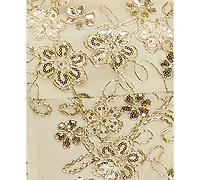 Rare Juniors' Embellished Square Neck Tieback Mini Dress