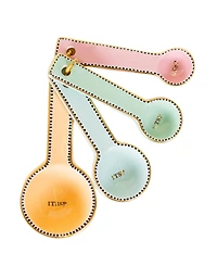Yvonne Ellen Ceramic Measuring Spoons, Set of 4