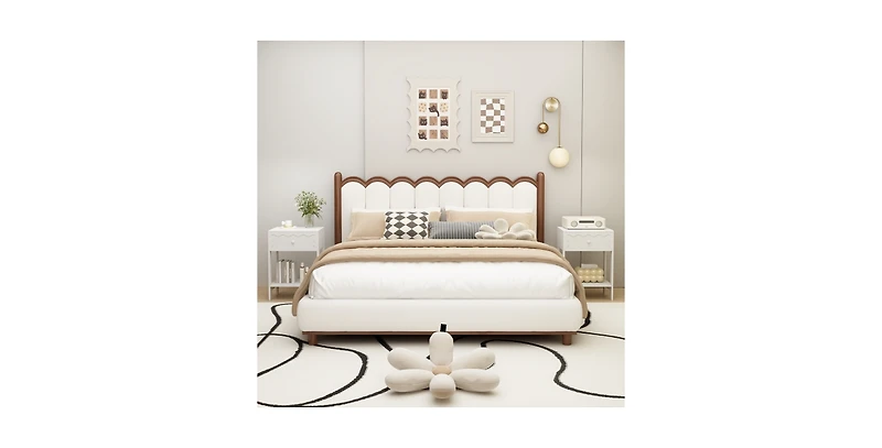 Lucky One Nightstand with Drawer and Shelf