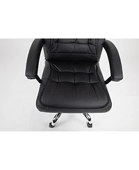 Streamdale Furniture High Back Ergonomic Pu Leather 350lbs Capacity Executive Office Chair