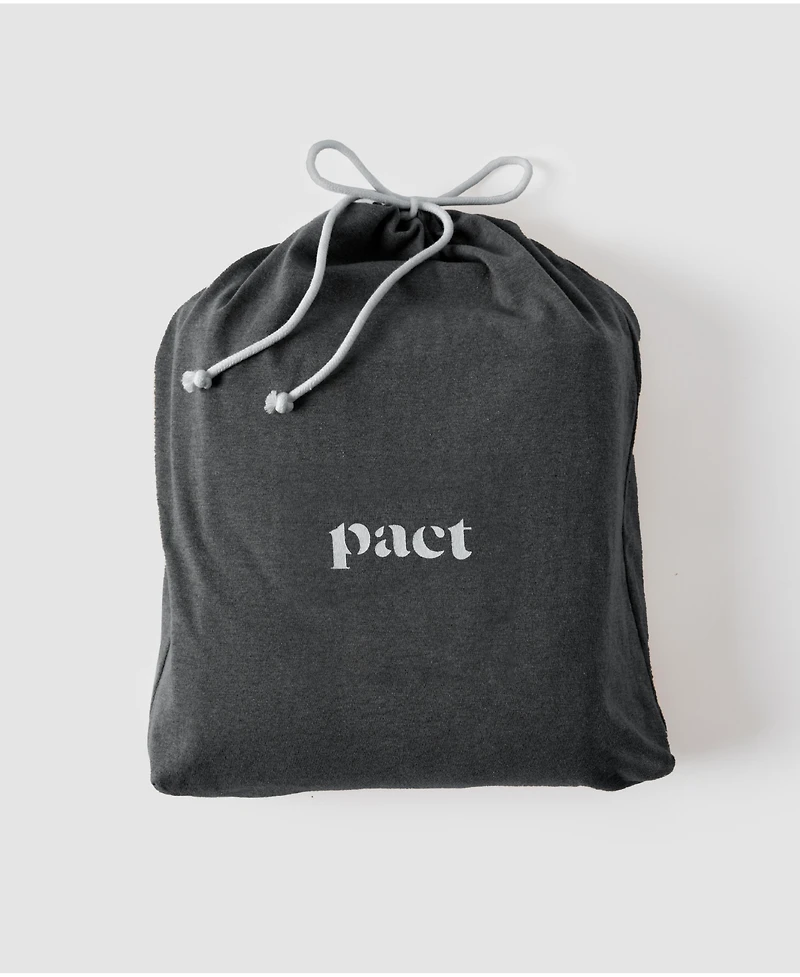 Pact Organic Cotton Favorite Tee Jersey Sheet Set - Twin