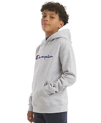 Champion Boys' 8-20 Signature Logo Pullover Hoodie
