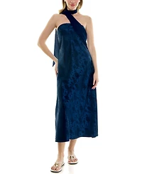 Row A Juniors' Strapless Midi Dress