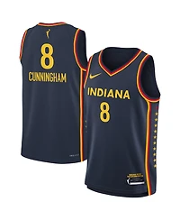 Nike Big Boys and Girls Nike Sophie Cunningham Navy Indiana Fever Explorer Edition Jersey