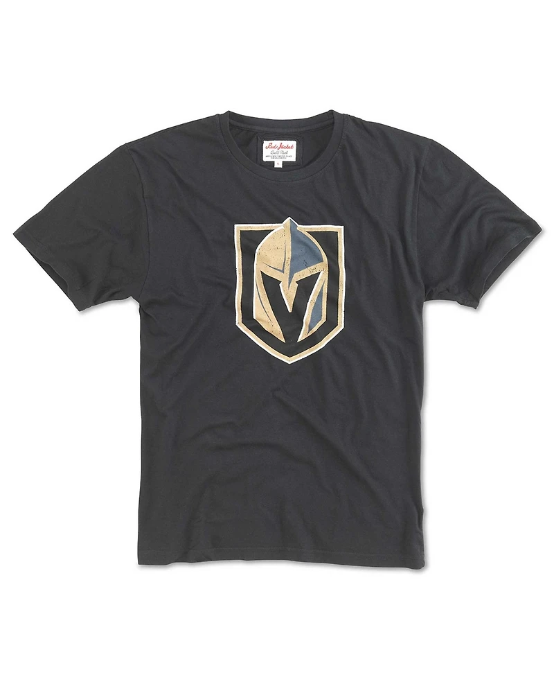 American Needle Men's Black Vegas Golden Knights Brass Tacks T-Shirt