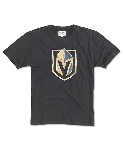 American Needle Men's Black Vegas Golden Knights Brass Tacks T-Shirt