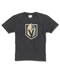 American Needle Men's Black Vegas Golden Knights Brass Tacks T-Shirt