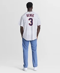 Nike Men's Carson Benge White New York Mets Home Replica Jersey