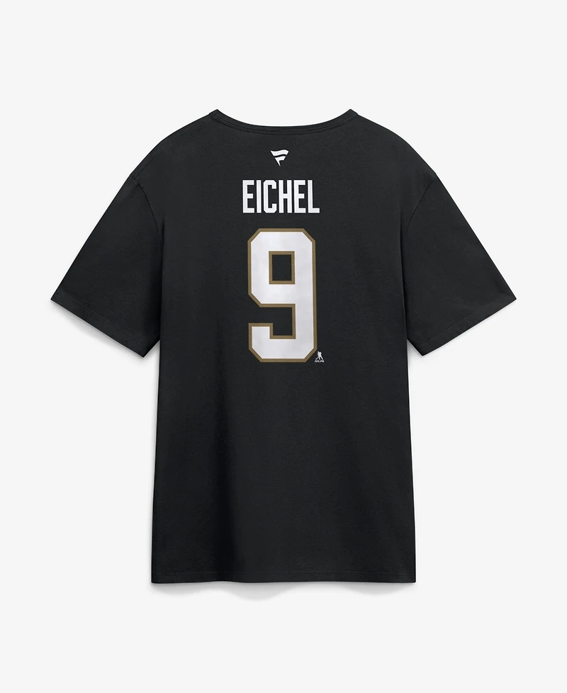 Fanatics Men's Jack Eichel Black Vegas Golden Knights 2026 Stanley Cup Final Name & Number T-Shirt