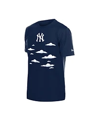 New Era Men's Navy New York Yankees Mlb x Simpsons 2026 Collab Clouds T-Shirt