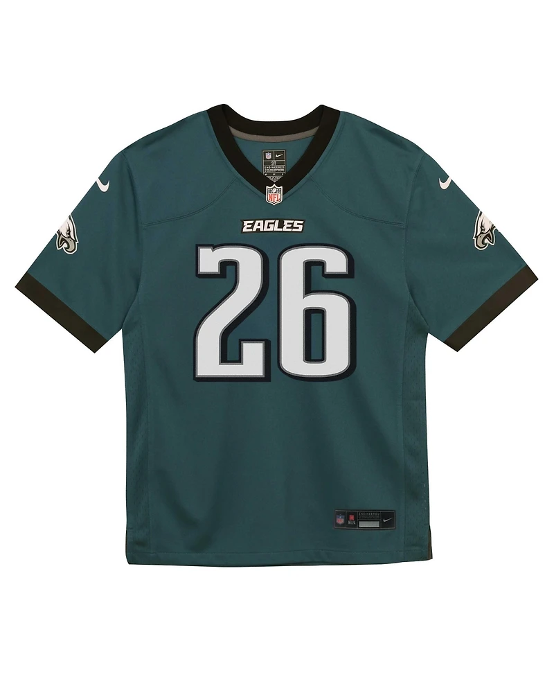 Nike Preschool Saquon Barkley Midnight Green Philadelphia Eagles Team Game Jersey