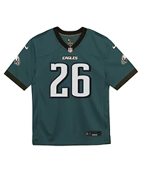 Nike Preschool Saquon Barkley Midnight Green Philadelphia Eagles Team Game Jersey