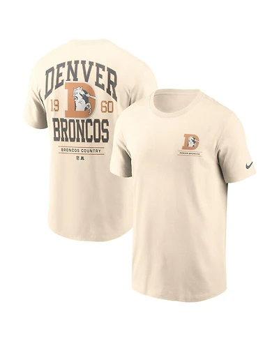 Nike Men's Natural Denver Broncos Freestyle Essential T-Shirt