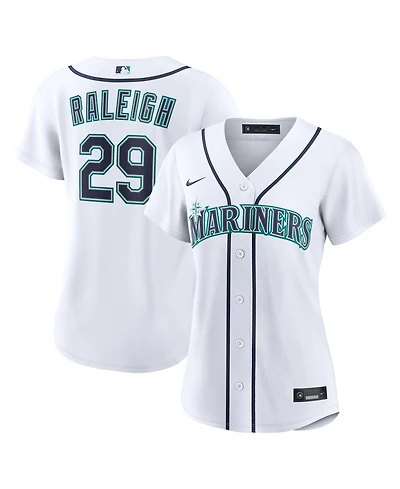 Nike Women's Cal Raleigh White Seattle Mariners Home Replica Jersey
