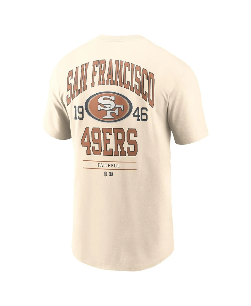 Nike Men's Natural San Francisco 49ers Freestyle Essential T-Shirt