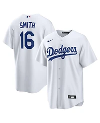 Nike Men's Will Smith White Los Angeles Dodgers Home Replica Jersey