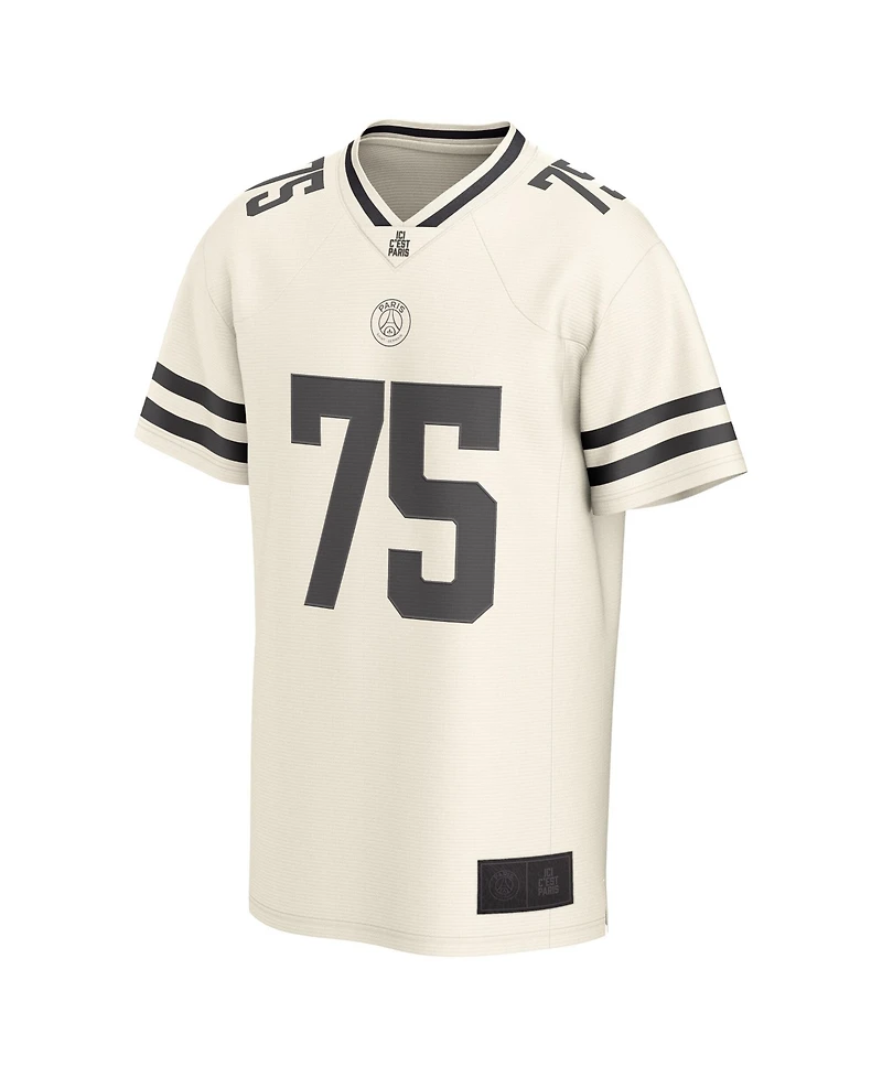 Fanatics Men's Cream Paris Saint-Germain Football Jersey