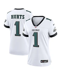 Nike Women's Jalen Hurts White Philadelphia Eagles Game Jersey