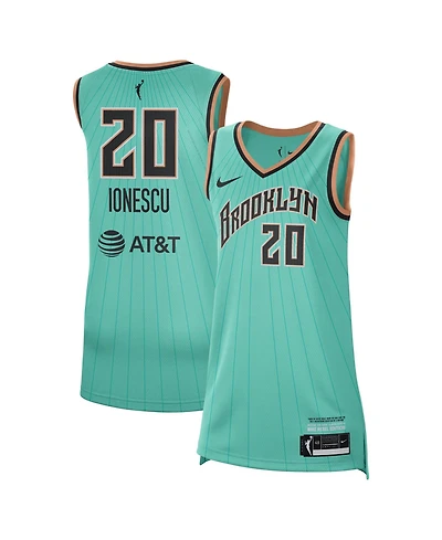 Nike Men's and Women's Sabrina Ionescu Mint New York Liberty Victory Jersey - Rebel Edition