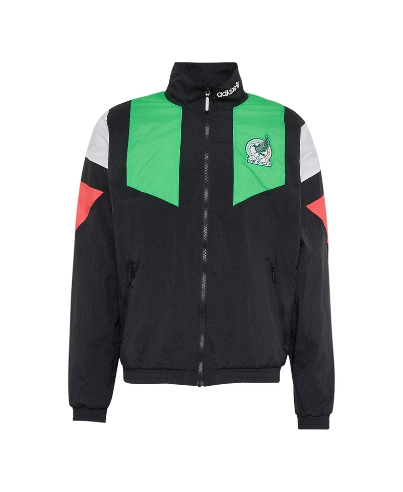 Adidas Men's Black Mexico National Team Eqt Full-Zip TrackSweatshirt