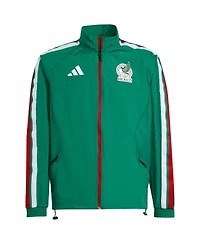 Adidas Big Boys and Girls Green Mexico National Team 2026 Full-Zip Game Day Anthem Jacket