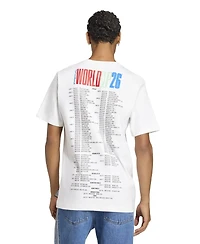 Adidas Men's White 2026 Fifa World Cup Tour T-Shirt