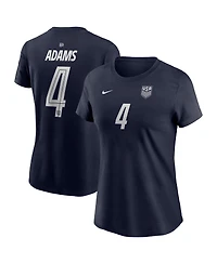 Nike Women's Tyler Adams Navy Usmnt Away Name & Number T-Shirt