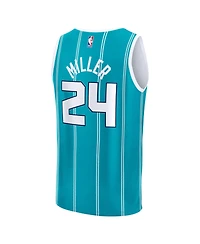 Fanatics Big Boys and Girls Brandon Miller Teal Charlotte Hornets Fast Break Replica Jersey