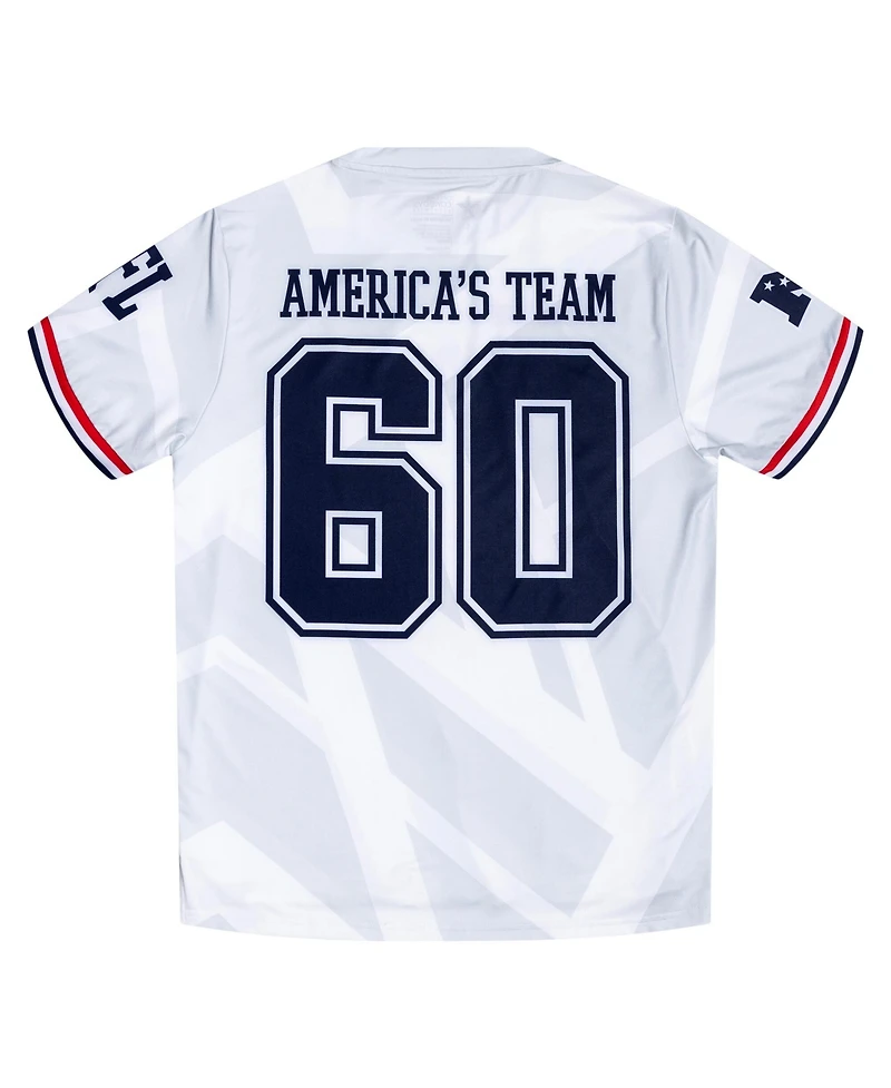 Dallas Cowboys Merchandise Men's Gray America's Team Fashion Soccer T-Shirt