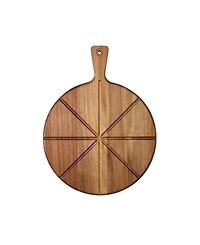 Dexas Acacia Round Pizza Serving Board
