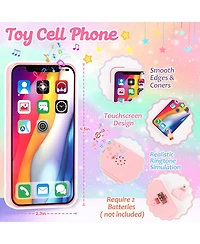 Gnuadz Play Purse Set Princess Trip Pretend Handbag Camera Phone Wallet Makeup Travel Toys 3 plus