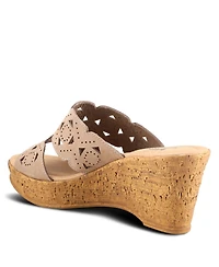 Spring Step Women's Flamyo Slide Sandal with Leather Upper
