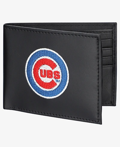 Evergreen Enterprises Chicago Cubs Synthetic Leather Embroidered Bifold Wallet