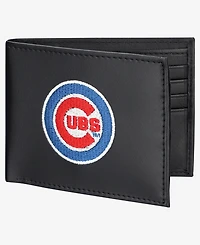 Evergreen Enterprises Chicago Cubs Synthetic Leather Embroidered Bifold Wallet