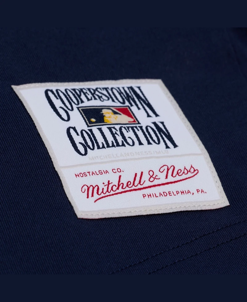 Mitchell & Ness Men's Navy Houston Astros Wild Pitch Ringer T-Shirt