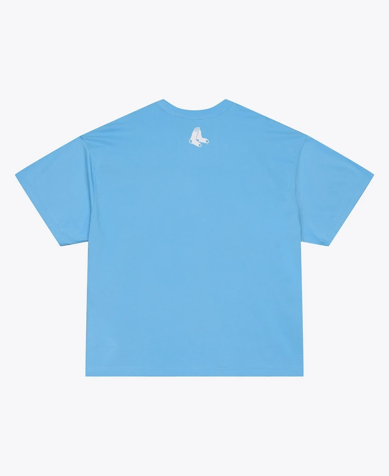 Mitchell & Ness Men's Light Blue Boston Red Sox Insignia Premium T-Shirt
