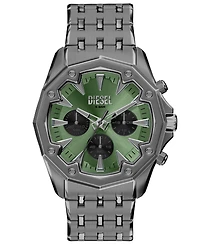 Diesel Men's Stinger Quartz Chronograph Gunmetal Stainless Steel Watch 46mm