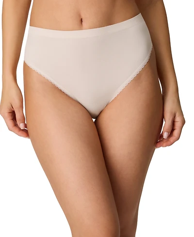 Maidenform Women's Seamless Lace High-Cut Brief Panty, Dmsmlc