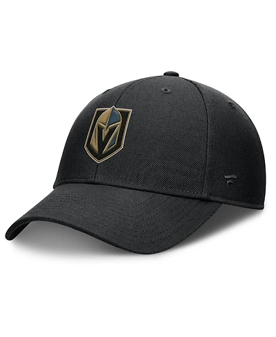 Fanatics Men's Black Vegas Golden Knights Force Adjustable Hat