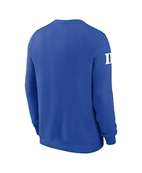 Nike Men's Royal Duke Blue Devils 2026 Sideline Club Sweatshirt