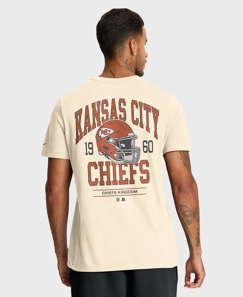 Nike Men's Natural Kansas City Chiefs Freestyle Essential T-Shirt