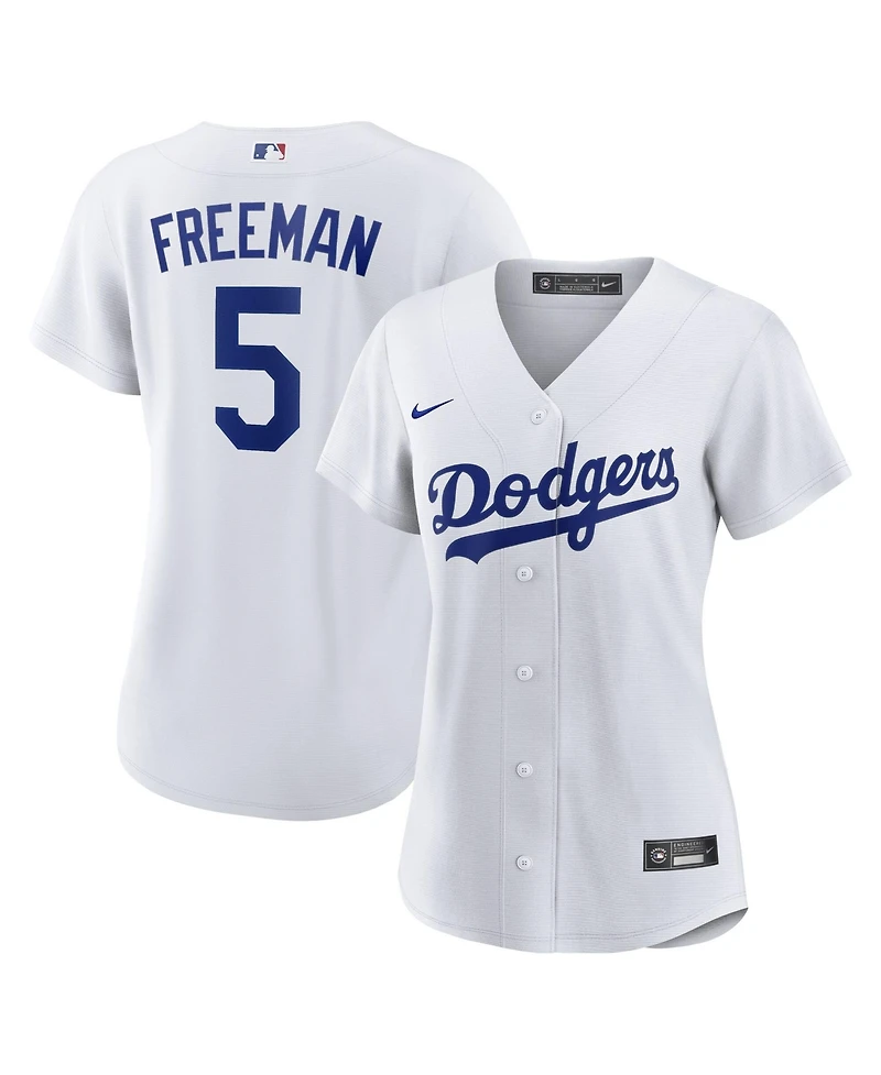 Nike Women's Freddie Freeman White Los Angeles Dodgers Home Replica Jersey