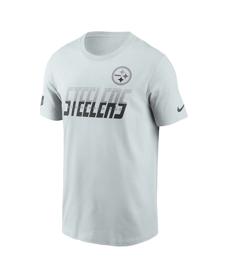 Nike Men's Gray Pittsburgh Steelers Sideline Dri-fit T-Shirt