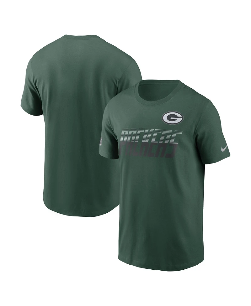 Nike Men's Green Bay Packers Sideline Dri-fit T-Shirt