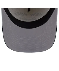 New Era Men's Cream/Dark Green New York Yankees Chrome A-Frame 9FIFTY Snapback Hat