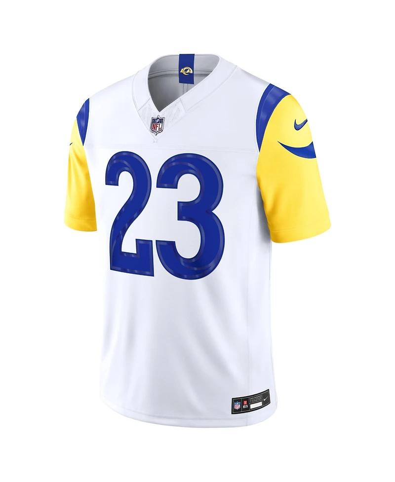 Nike Men's Kyren Williams White Los Angeles Rams Vapor F.u.s.e. Stitched Limited Jersey