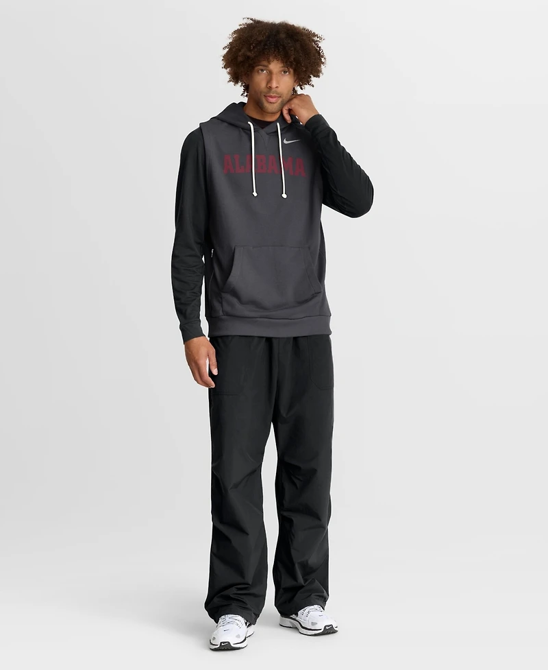 Nike Men's Anthracite Alabama Crimson Tide 2026 Sideline Sleeveless Dri-fit Hoodie