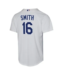 Nike Men's Will Smith White Los Angeles Dodgers Home Replica Jersey