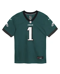Nike Preschool Jalen Hurts Midnight Green Philadelphia Eagles Team Game Jersey